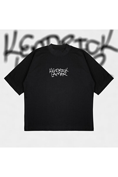 Tarzsokak Kendrick Lamar Basic Oversize Unisex Bumbac Tesatura groasa respira...