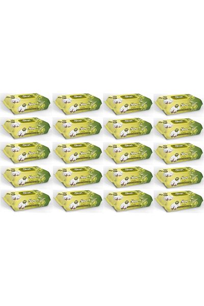 Sleepy Wet Towel 90 Sheets 20 Liters Cotton & Olive Oil