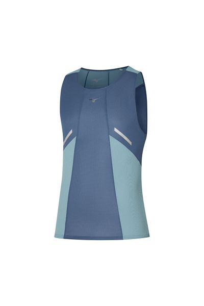 MIZUNO Ανδρικό αμάνικο μπλουζάκι Dryaeroflow Tank πράσινο