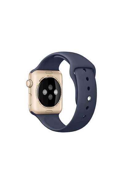 REDz Accessories Curea sport pentru Apple Watch, silicon, albastru miezul nopții - 44/45/46/49 mm, mare
