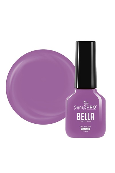 SensoPRO Milano Полуперманентен лак за нокти, колекция BELLA - Voyager Violet...