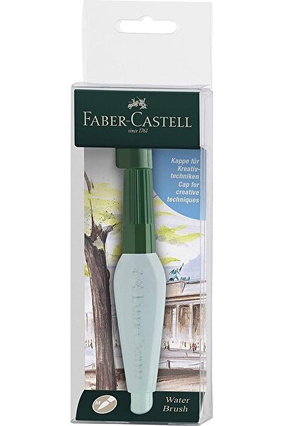 Faber Castell Hazneli Suluboya Fırçası, 6 ml Su Hazneli, Taşınabilir ve Prati...