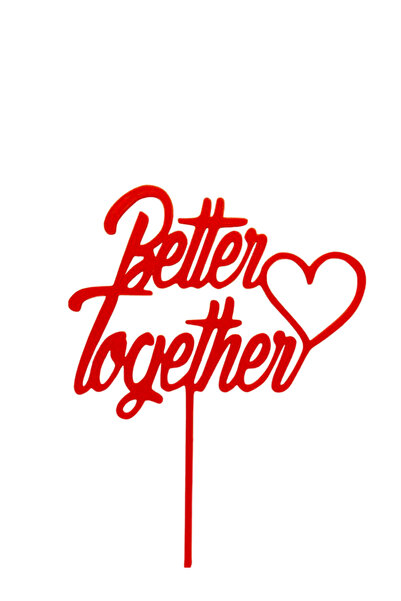 OEM Decoratiune topper, "Better together", aniversarea casatoriei, relatiei 1...