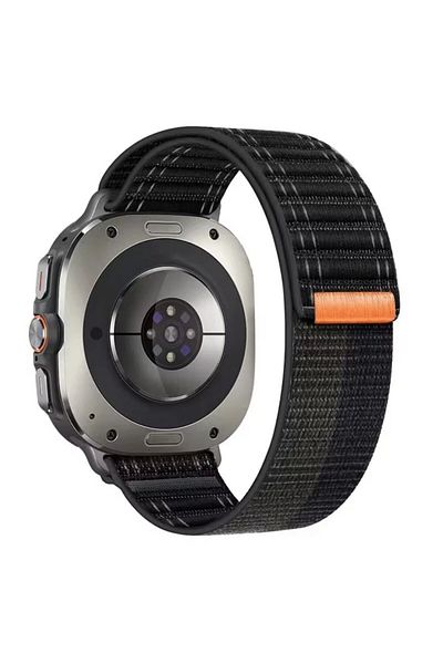REDz Accessories Curea Wave cu model Hedgehog pentru Apple Watch, mărime Sport, neagră - 44/45/46/49 mm