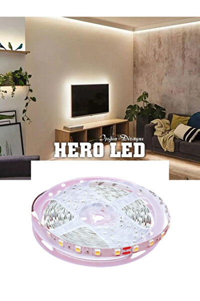 Hero Led 4040 3 Çipli 5 Metre İç Mekan Şerit Led