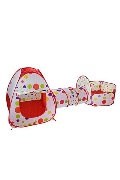 ACTION ONE Loc de joaca pliabil Action One, 330x120x95 cm, roz