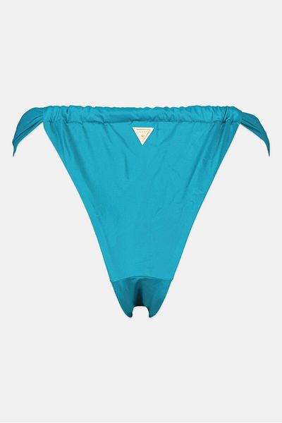 Guess Women Solid Bikini Bottom, Teal