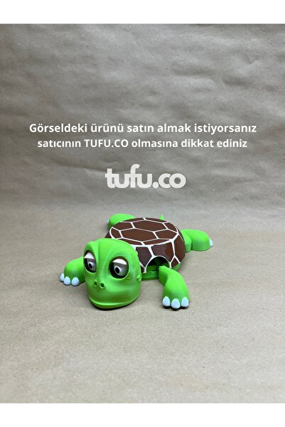 tufu.co Kaplumbağa Bardak Kupa Altlığı Eğlenceli Bardak Altlığı