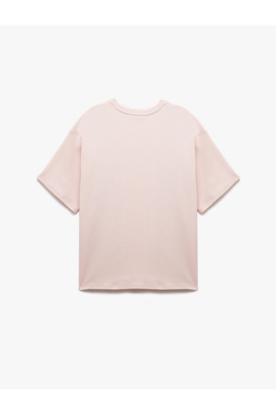 Koton Cotton Comfortable Fit Short Sleeve Crew Neck Basic T-Shirt