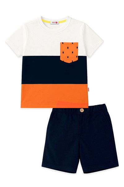 HAUSEkids 2-8 Years Licensed Haribo Boy's Suit-Orange