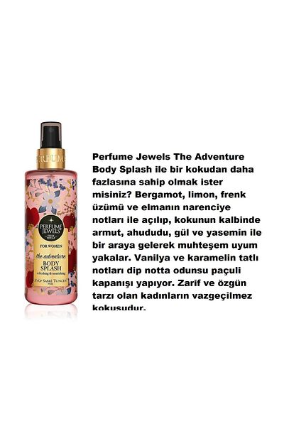 Eyüp Sabri Tuncer Eyüp Sabri̇ Tuncer Adventure Hand and Body Cream 50ml, Body Splash 250 ml