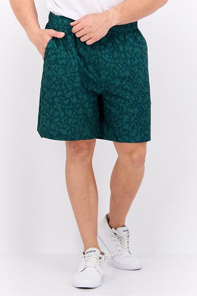 Feat Men 7 Inseam Allover Print Basic Shorts, Multicolor