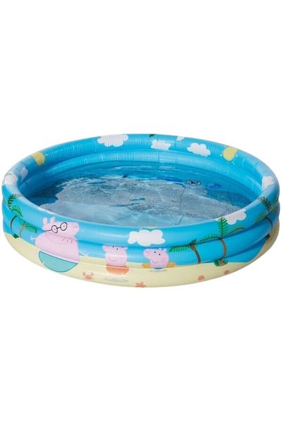 Peppa Pig Inflatable pool for children, 3 rings, 122x23 cm, multicolor, Peppa Pig