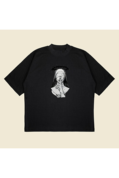 Tarzsokak Tăcere, soră! Țesătură groasă, respirabilă, unisex, imprimată