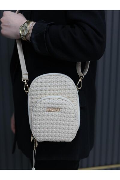 Armine Geantă tricotată cremă Ar38412