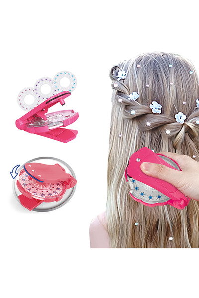 Gokidy Set za lepljenje perli za ukrase za kosu, zvezdasti nakit za kosu, kla...