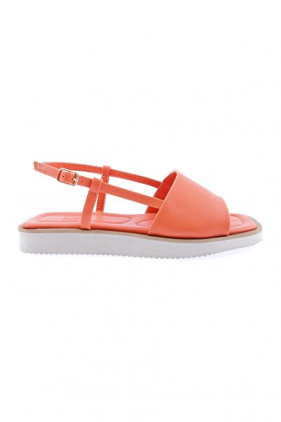 DGN Orange Square Buckle Women's Sandals - 515-23y