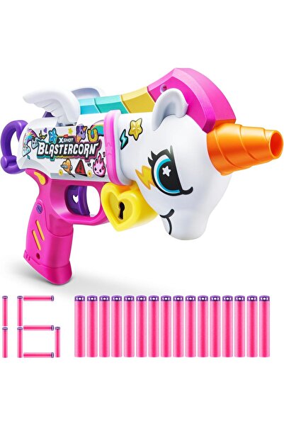 Genel Markalar X-Shot Blastercorn 16 Mermili Sünger Dart Atan Silah 30 cm