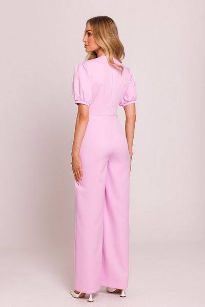 Made of Emotion Jumpsuit with deep neckline and wide legs