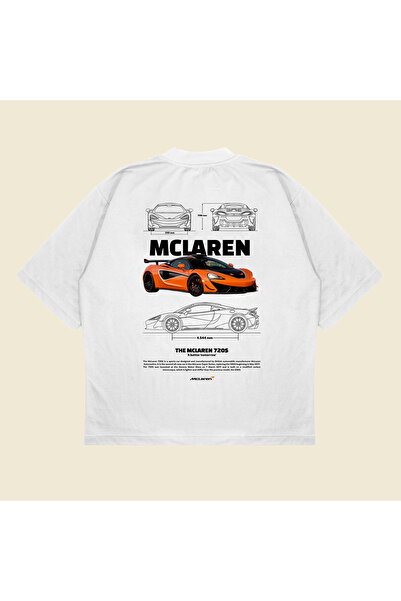 Tarzsokak McLaren 720S Boxy Fit Oversized Unisex T-Shirt – Тениска с принт |