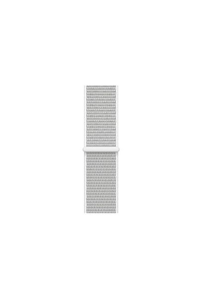 REDz Accessories Curea sport, compatibilă cu Apple Watch, textilă, albă - 44/45/46/49 mm
