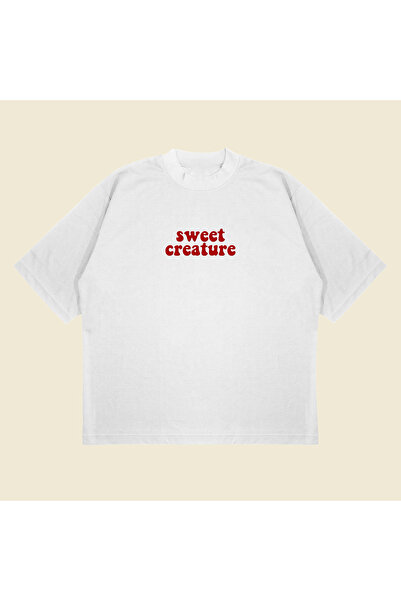 Tarzsokak نسيج سميك من القطن يسمح بمرور الهواء للجنسين مطبوع عليه Sweet Creature