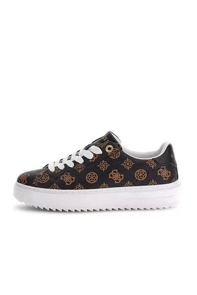 Guess Denesa5 Women's Brown Sneaker Flpdenfal12-Brblk