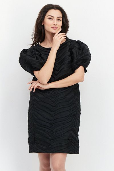 Kate Spade Women Textured Mini Dress, Black