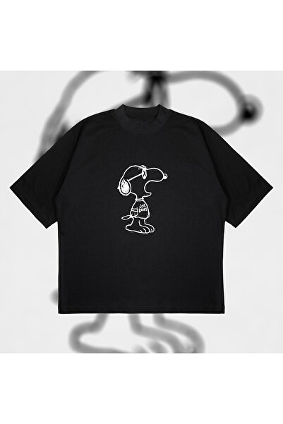 Tarzsokak Kaws X Snoopy نسيج سميك من القطن يسمح بمرور الهواء للجنسين