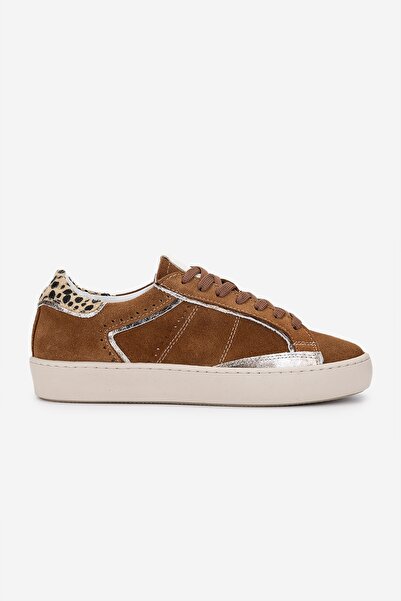 Valmenti Kadın  Deri Tütün Süet Sneakers & Spor Ayakkabı