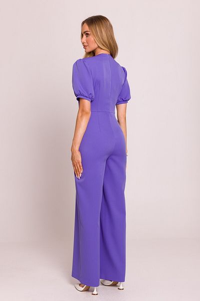 Made of Emotion Jumpsuit with deep neckline and wide legs
