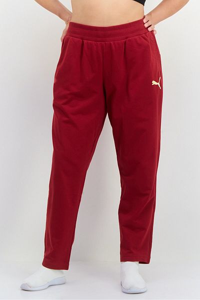 Puma Women Regular Fit Outdoor Sweatpants, Red