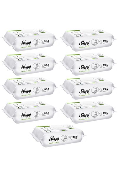 Sleepy Wet Towel 90 Sheets Natural Newborn 9 Pieces 810 Sheets