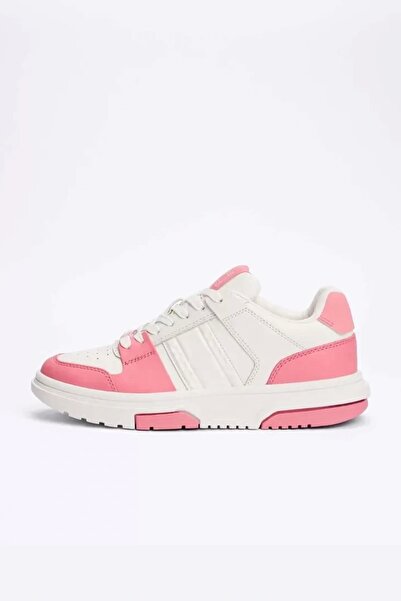 Tommy Jeans THE BROOKLYN ESS Kadın Beyaz Sneaker EN0EN02783TIG