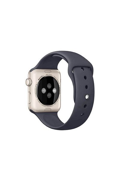 REDz Accessories Curea sport pentru Apple Watch, silicon, gri spațial - 44/45/46/49 mm, medie