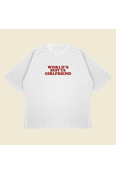 Tarzsokak Cea mai bună tricou unisex oversize ex-girlfriend din lume – tricou...
