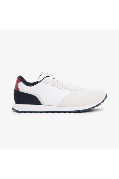 Tommy Hilfiger New Runner Eva Mix Erkek Beyaz Sneaker