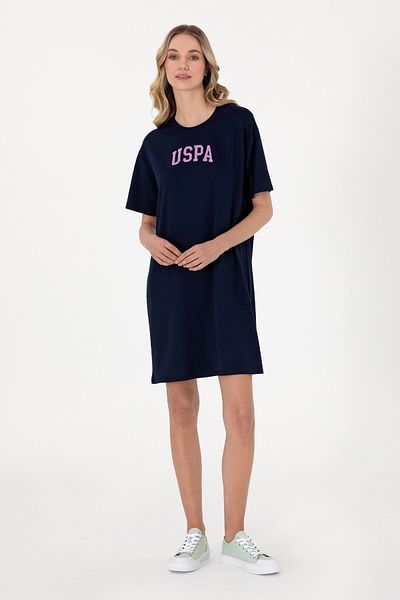 U.S. Polo Assn. Women's Navy Blue Knitted Dress 50306675-Vr033