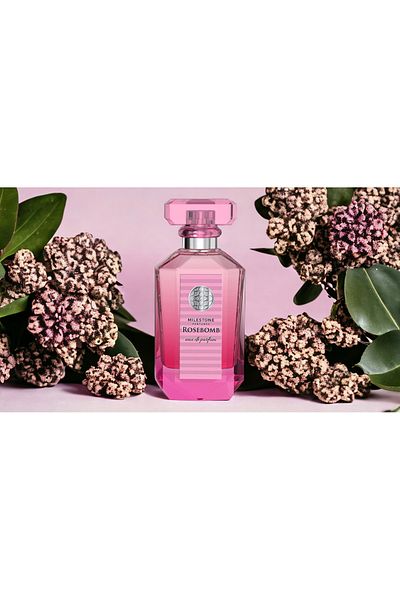 Milestone Rosebomb Fragrance, 100 Ml, Flower & Fruit, Women's