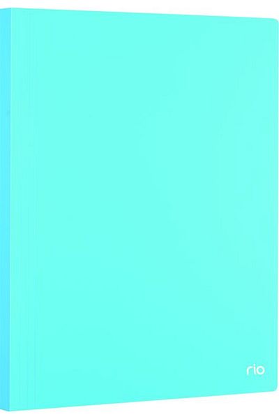 Deli Presentation Folder 80 Sheets Flexible Cover Neon Colors Deli