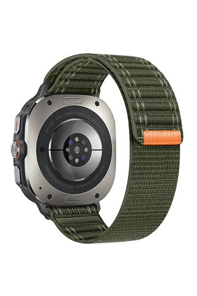 REDz Accessories Wave Strap With Hedgehog For Apple Watch, Sport Size, Khaki - 44/45/46/49 Mm