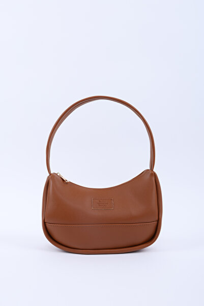 SHAKA Taba Shk229 Artificial Leather, Single Compartment with Zipper, Baguette Model Hand, Arm and Shoulder Bag