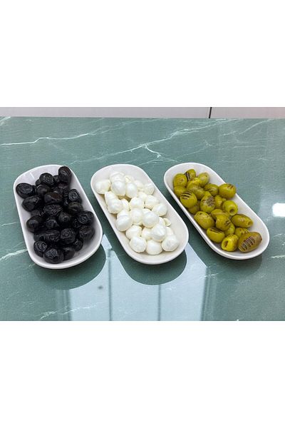 ALCE 3-Piece Ceramic Snack Bowl Sauce Bowl Breakfast Jam Bowl Venus