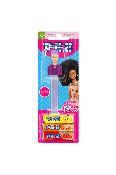 Barbie Pez Oyuncaklı Şeker Barbie Purple Ponytail