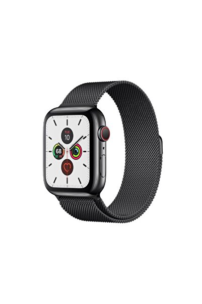 REDz Accessories Λουράκι για Apple Watch, Milanese Loop, Ανοξείδωτο Ατσάλι, Space Gray - 44/45/46/49 mm