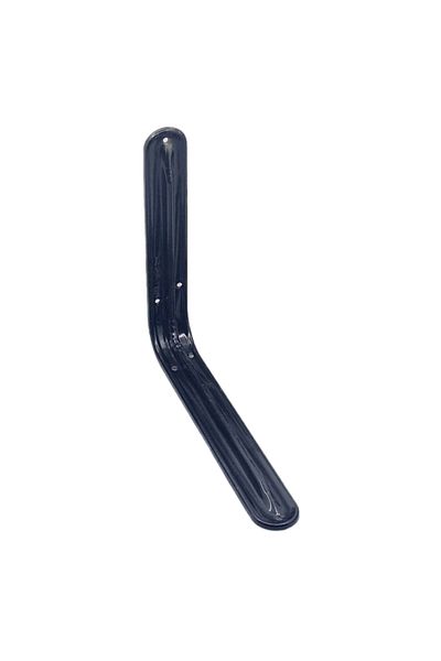 flores Suport pentru raft, lat, negru, 250 x 210 x 37 mm, 24 buc / set