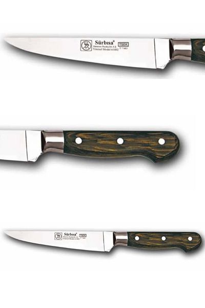 Sürbisa Local Kitchen Knife with Wooden Handle 61002-Ym 15.0 cm