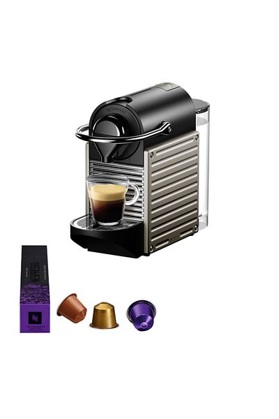 Nespresso ماكينة قهوة كهربائية بيكسي C60-ME-TI-NE لون بني