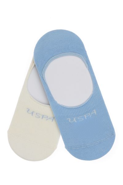 U.S. Polo Assn. Women's 2-Piece Ballerina Socks 50311364-Vr003