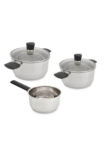 Arte Regale Kinvara 5-piece stainless steel pot set
